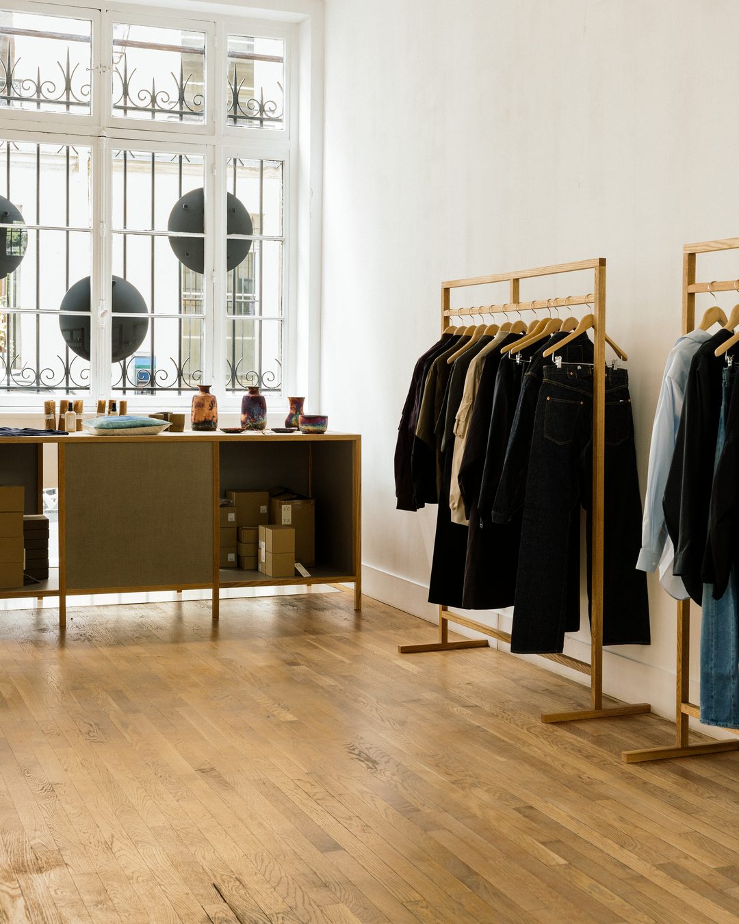 Intérieur de la boutique Tokyo Sense