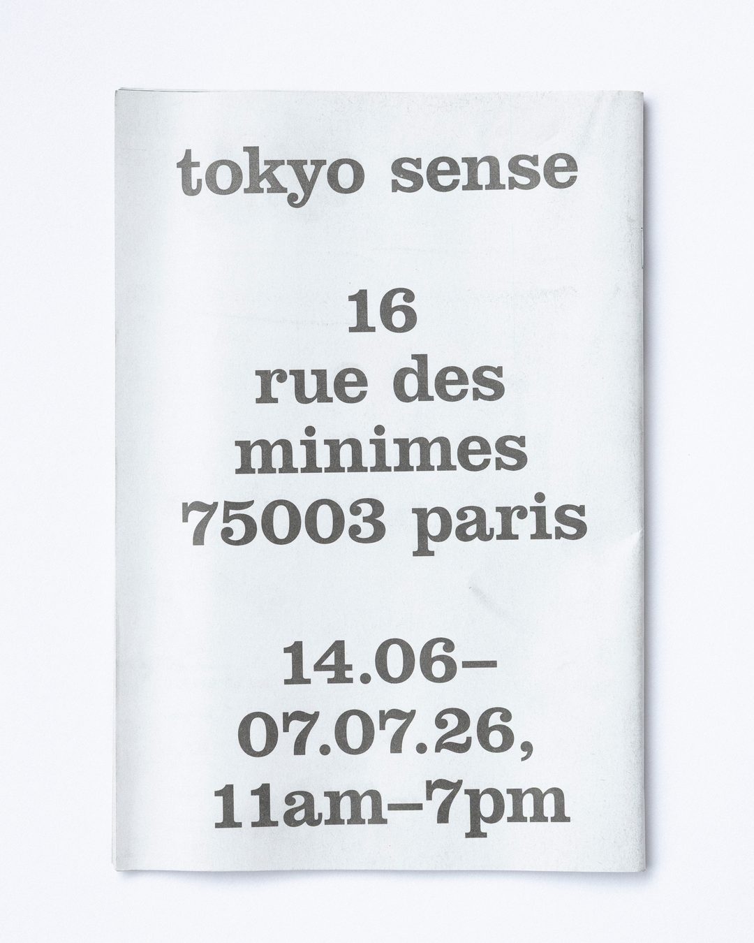 Tokyo Sense, 16 rue des Minimes, Paris