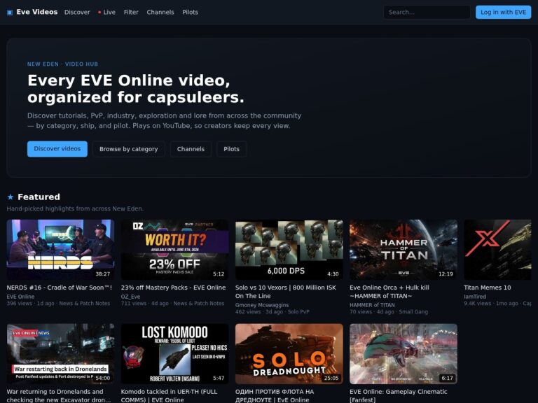 Eve Videos