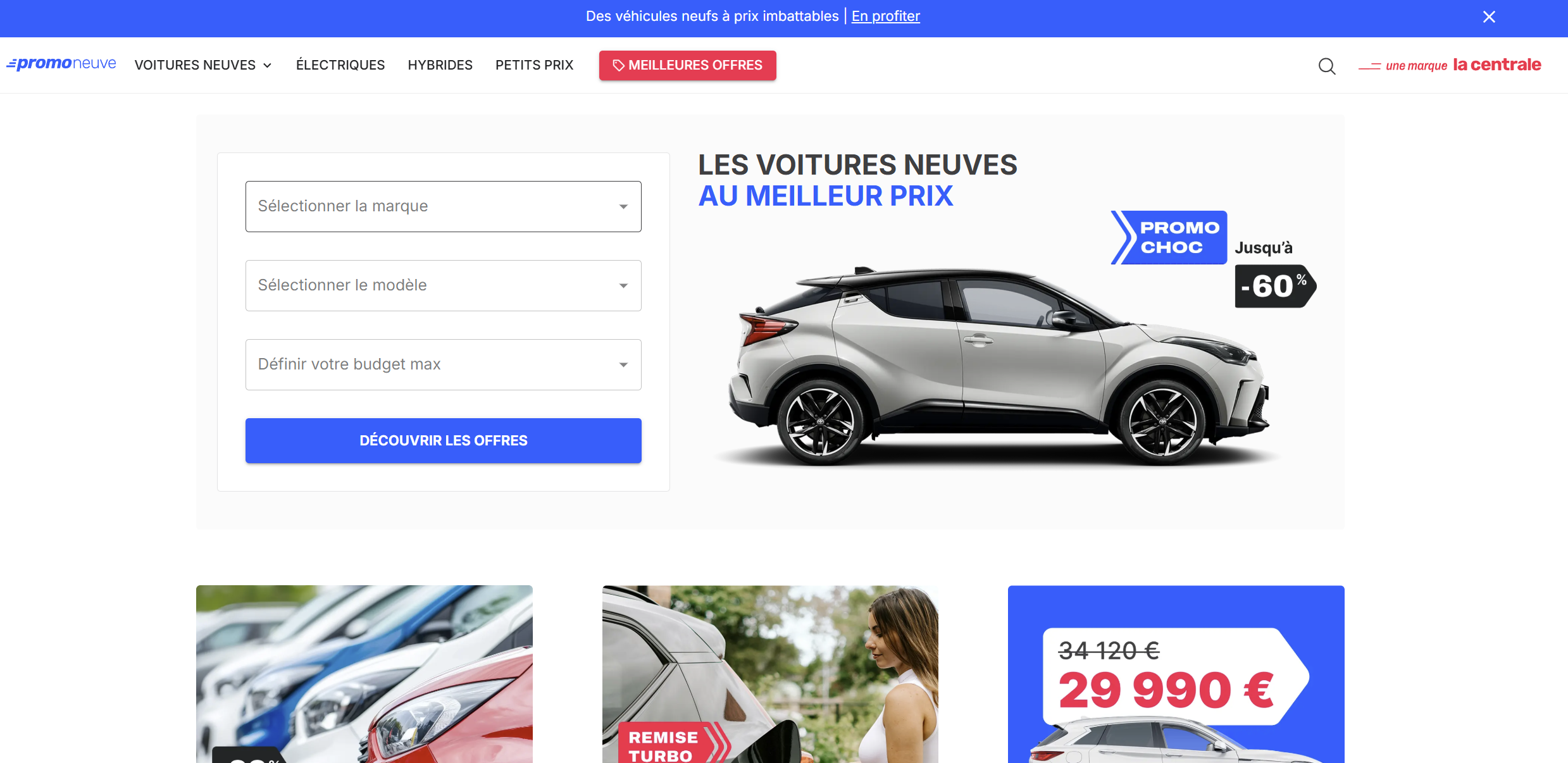 Promoneuve website