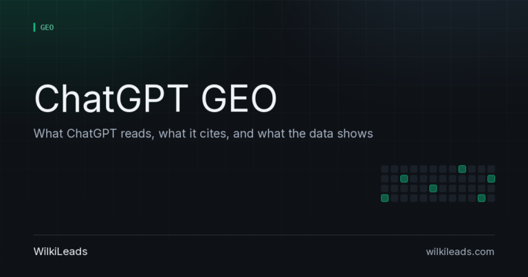ChatGPT GEO