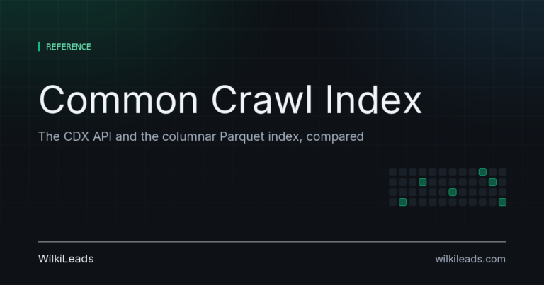 Common Crawl Index